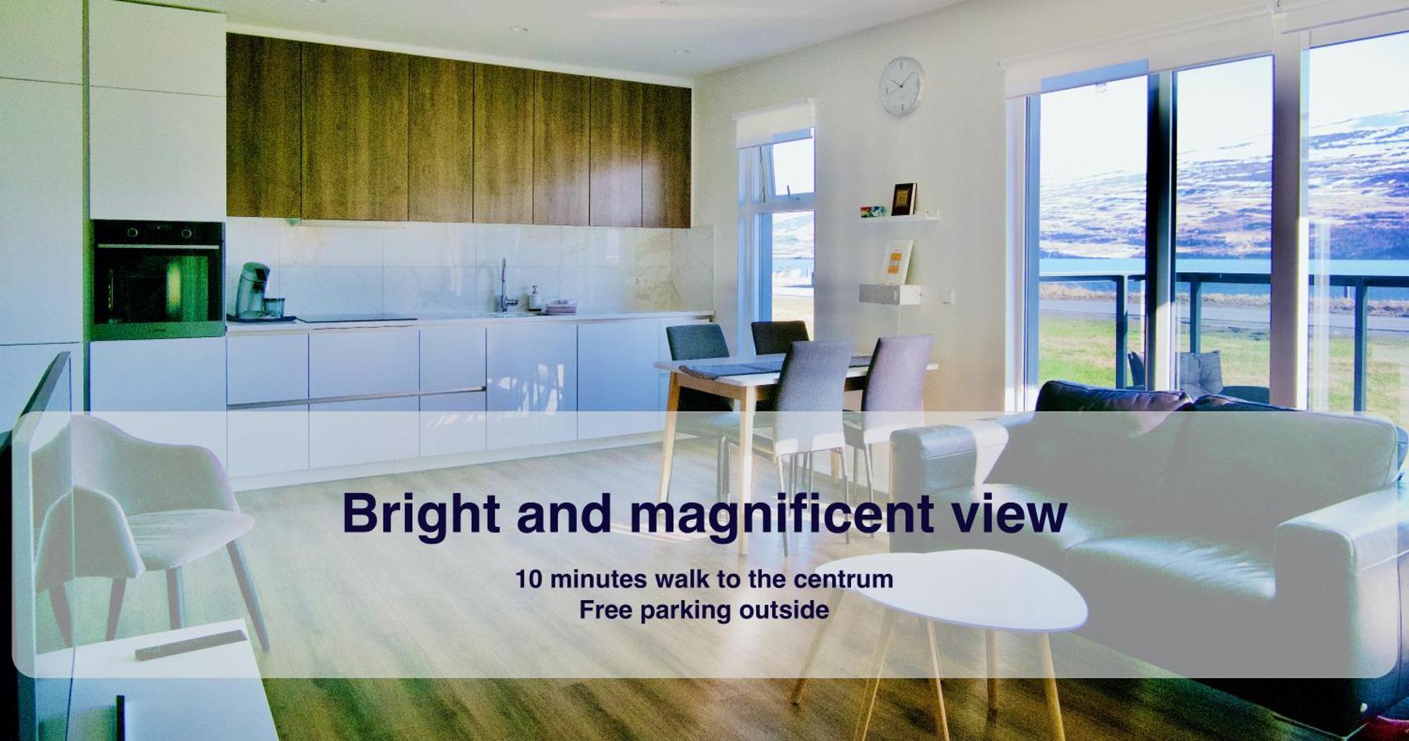 Dream View Apartment Акурейри Экстерьер фото